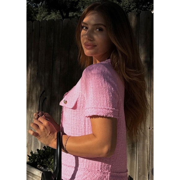 ZARA SHORT STRUCTURED DRESS ZW COLLECTION - Picture 6 of 16